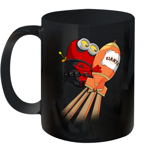 MLB Baseball San Francisco Giants Deadpool Minion Marvel Shirt Ceramic Mug 11oz