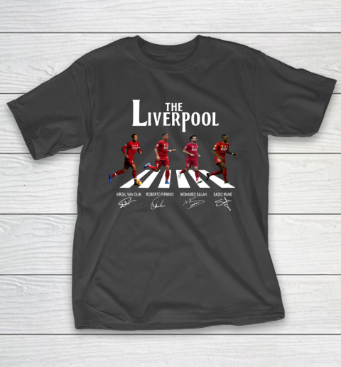 The Liverpool Van Dijk Firmino Salah Mane Signatures T-Shirt