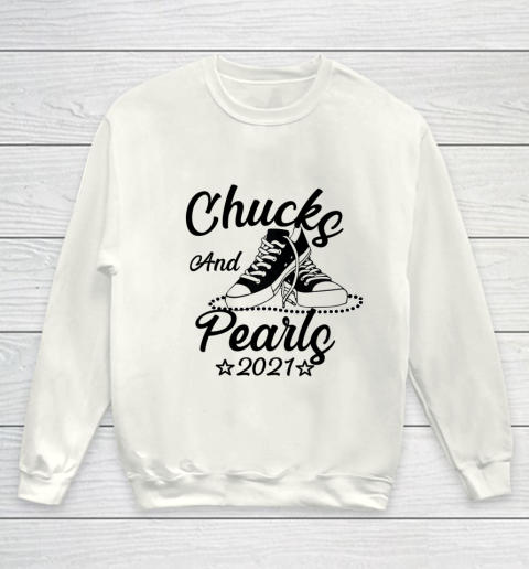 Chucks and Pearls 2021 Tee Youth Sweatshirt