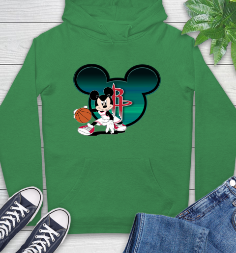 NBA Houston Rockets Mickey Mouse Disney Basketball Hoodie 8