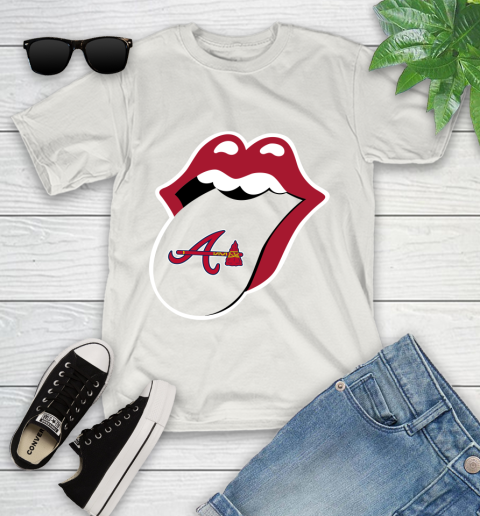 Atlanta Braves MLB Baseball Lips I Root For My Team Adoring Fan 114