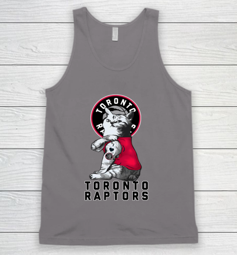 NBA Basketball My Cat Loves Toronto Raptors Tank Top 6