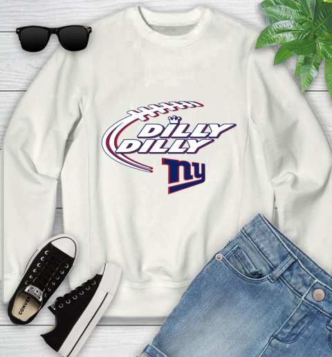 NFL New York Giants Dilly Dilly Football Sports Youth Sweatshirt