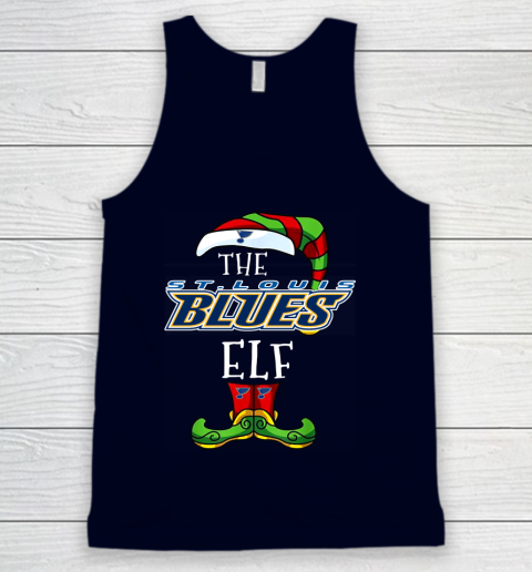 St.Louis Blues Christmas ELF Funny NHL Tank Top 2