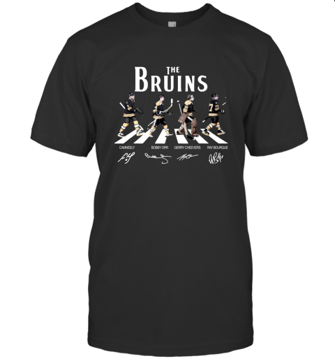 The Bruins Abbey Road Signature T Shirt T-Shirt