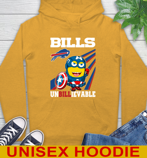 NFL Football Buffalo Bills Captain America Marvel Avengers Minion Shirt Hoodie 2