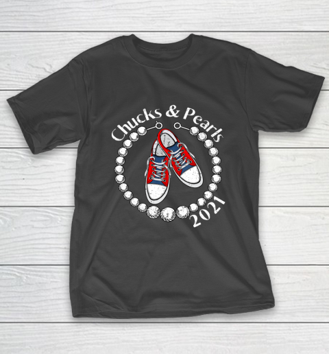 Chucks and Pearls 2021 VP Kamala Harris Inauguration Day T-Shirt