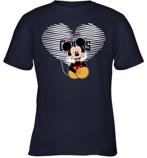 NBA LA Clippers The Heart Mickey Mouse Disney Basketball T Shirt