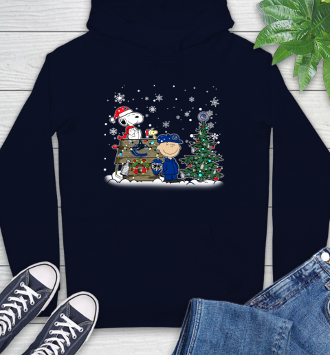 NHL Vancouver Canucks Snoopy Charlie Brown Woodstock Christmas Stanley Cup Hockey Hoodie 3