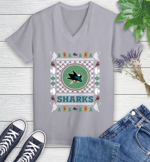 San Jose Sharks Merry Christmas NHL Hockey Loyal Fan Ugly Shirt 77