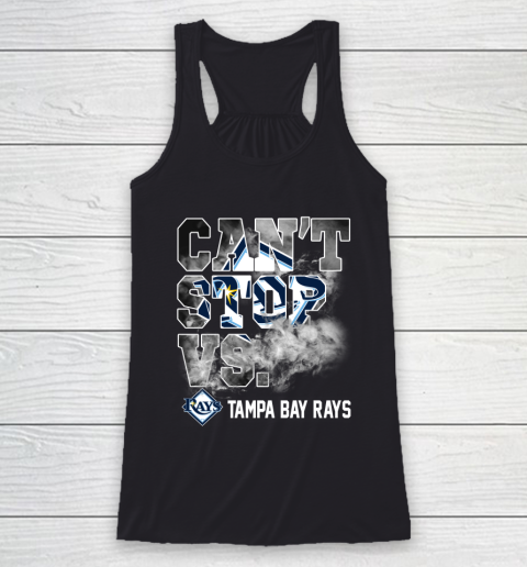 MLB Tampa Bay Rays Baseball Can't Stop Vs Rays Racerback Tank