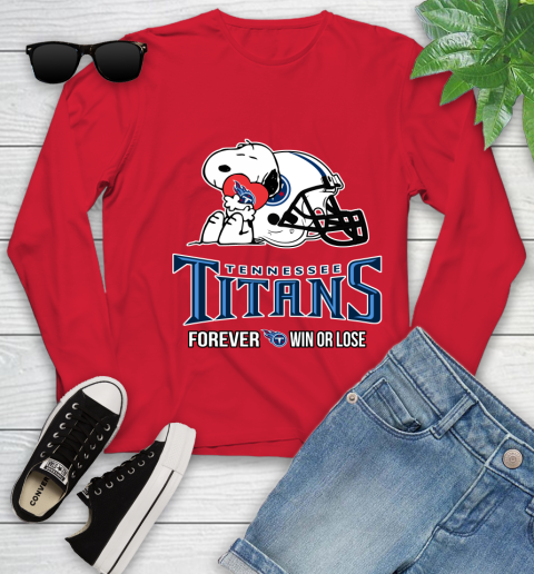 NFL The Peanuts Movie Snoopy Forever Win Or Lose Football Tennessee Titans 135