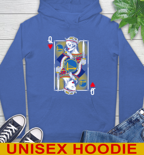 NBA Basketball Golden State Warriors The Queen Of Hearts Card Shirt Hoodie 9