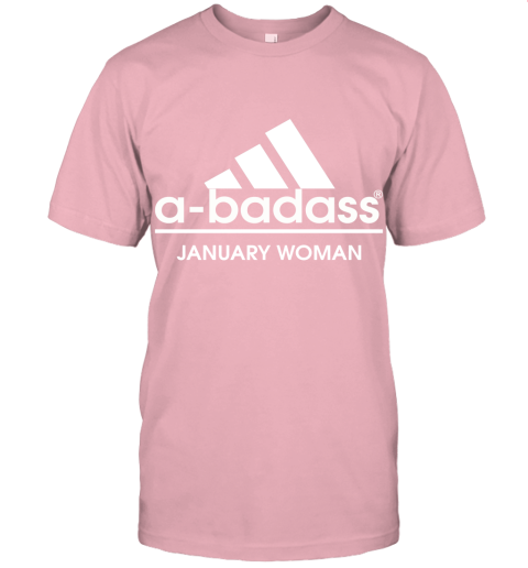 A Badass January Woman Are Born In March Unisex Jersey Tee