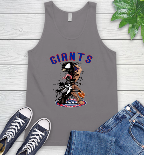 NFL New York Giants Football Venom Groot Guardians Of The Galaxy Tank Top 7