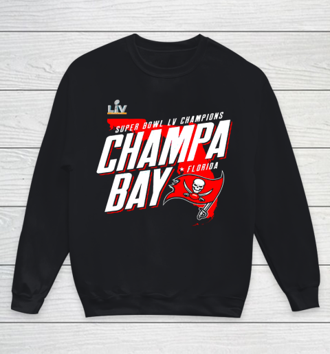 Champa Bay Tampa Bay Buccaneers Super Bowl LV Champions Youth Sweatshirt