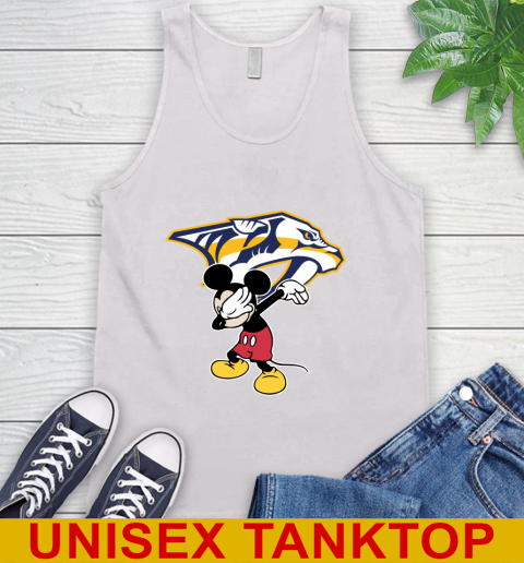 Nashville Predators NHL Hockey Dabbing Mickey Disney Sports Tank Top