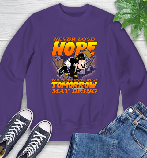 Pittsburgh Penguins NHL Hockey ootball Mickey Disney Never Lose Hope Sweatshirt 4