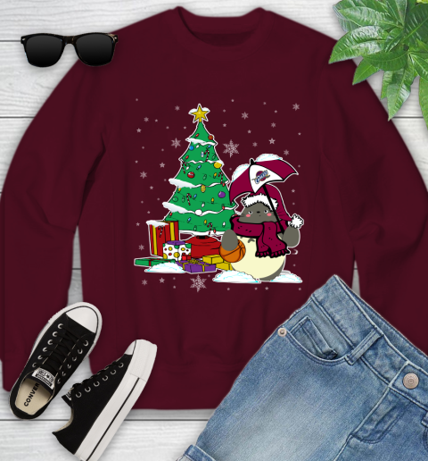 Cleveland Cavaliers NBA Basketball Cute Tonari No Totoro Christmas Sports Youth Sweatshirt 4