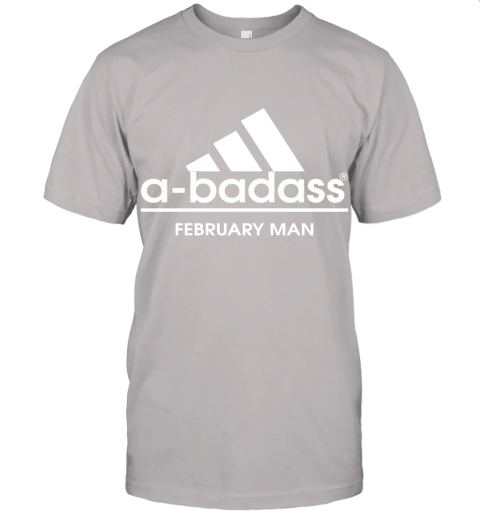 A Badass February Man Are Born In March Unisex Jersey Tee