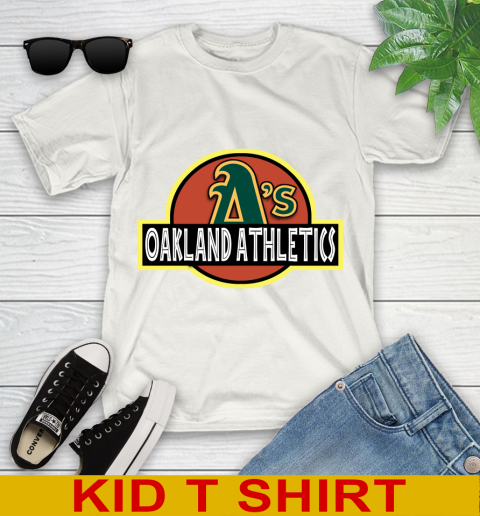 MLB Oakland Athletics Jurassic Park Dinosaur Movie Baseball Sports 101