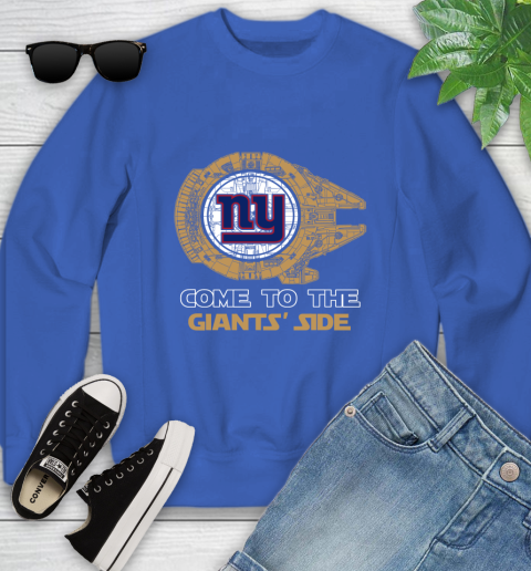 NFL Come To The New York Giants Wars Football Sports Youth Sweatshirt 7