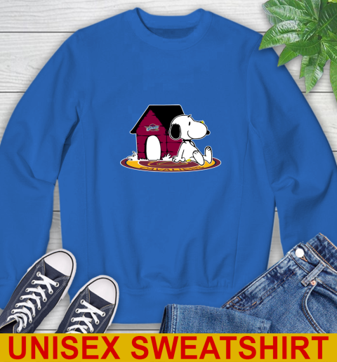 NBA Basketball Cleveland Cavaliers Snoopy The Peanuts Movie Shirt Sweatshirt 9