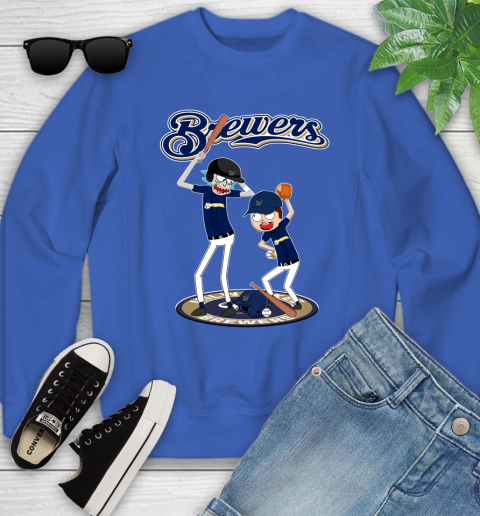 MLB Milwaukee Brewers Rick And Morty Baseball 122