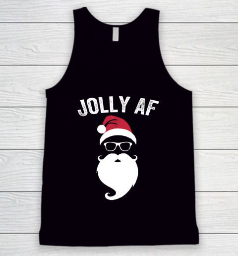 Jolly AF Shirt Christmas Tank Top