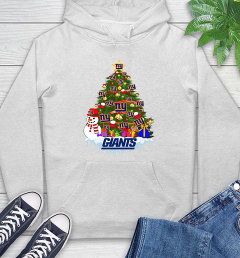 New York Giants Merry Christmas NFL Football Sports Hoodie