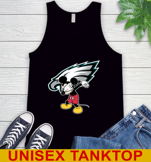 Philadelphia Eagles NFL Football Dabbing Mickey Disney Sports Tank Top 2
