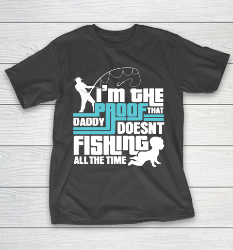 Father's Day Funny Gift Ideas Apparel  Funny Fishing Dad T Shirt T-Shirt