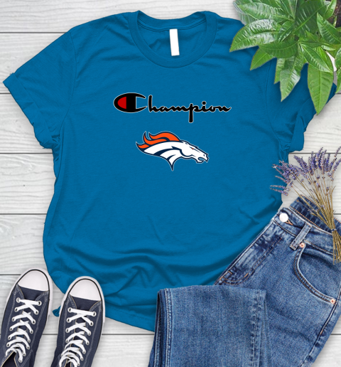 NFL Football Denver Broncos Champion Shirt Women's T-Shirt 5