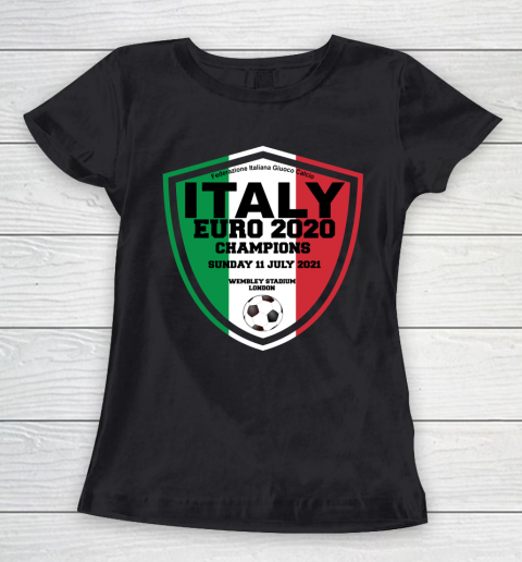 Italy Football Italian Football Forza Italia Champions Euro 2020 Women's T-Shirt