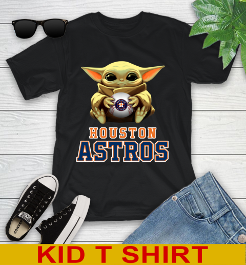 MLB Baseball Houston Astros Star Wars Baby Yoda Shirt 102