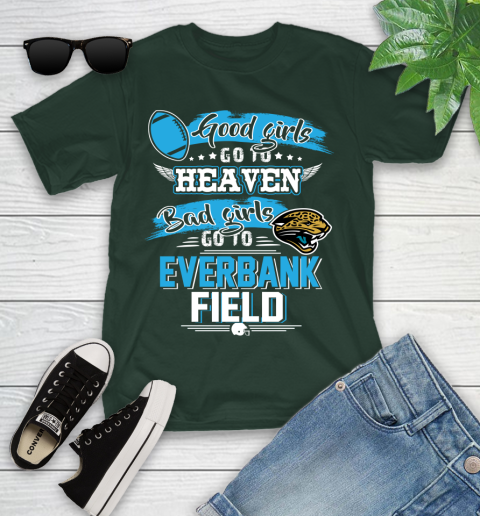 Jacksonville Jaguars NFL Bad Girls Go To Everbank Field Shirt Youth T-Shirt 5