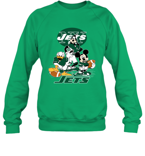 Text-motif Hoodie - Green/New York Jets - Ladies