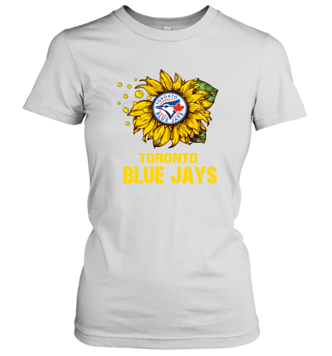 Toronto Blue Jays Sunflower Mlb Baseball Women's T-Shirt