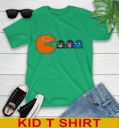 Chicago Bears NFL Football Pac Man Champion Youth T-Shirt 6