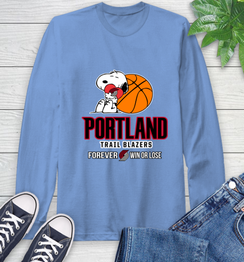 NBA The Peanuts Movie Snoopy Forever Win Or Lose Basketball Portland Trail Blazers_000 68