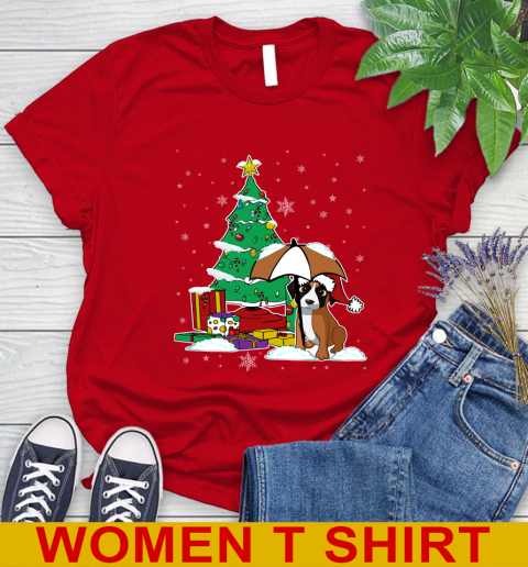 Boxer Christmas Dog Lovers Shirts 236