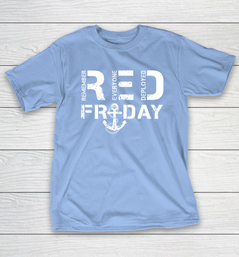 On Fridays We Wear Red Friday Military Navy Soldiers T-Shirt 10
