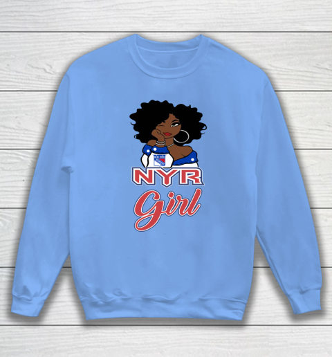 New York Rangers Girl NHL Sweatshirt 9