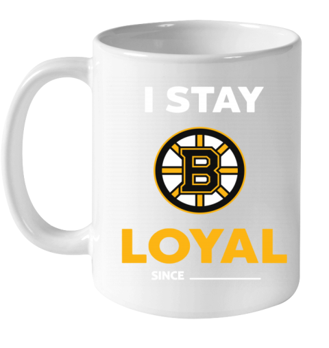 gyak boston bruins i stay loyal ceramic mug 110 56 front white