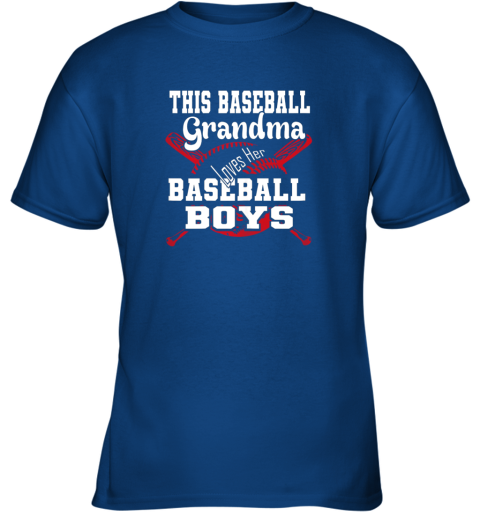 ros0 this baseball grandma loves her baseball boys youth t shirt 26 front royal