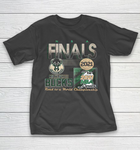 Bucks Championship NBA tshirt Fear Deer Milwaukee Basketball Bucks Finals 2021 T-Shirt