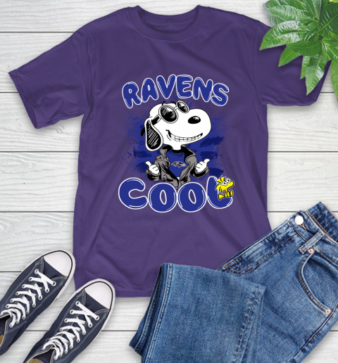 NFL Football Baltimore Ravens Cool Snoopy Shirt T-Shirt 5