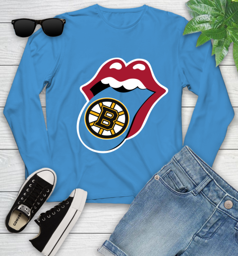 Boston Bruins NHL Hockey Lips I Root For My Team Adoring Fan 131
