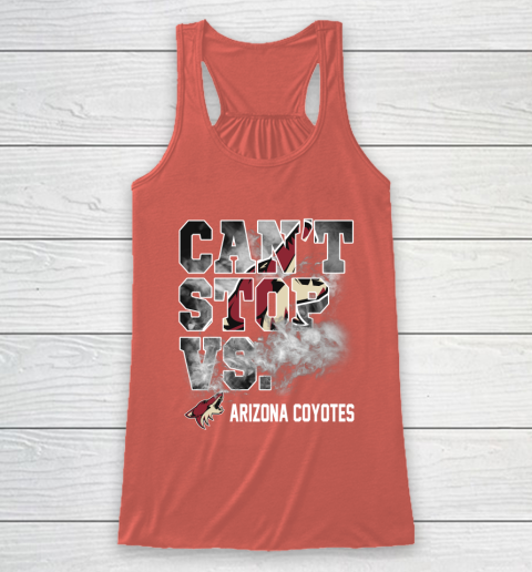 NHL Arizona Coyotes Hockey Can't Stop Vs Racerback Tank 3