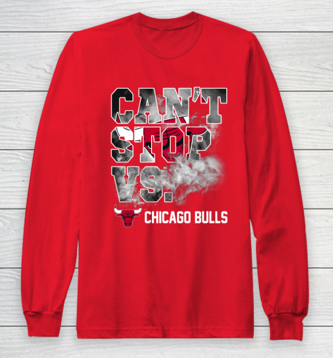 NBA Chicago Bulls Basketball Can't Stop Vs Long Sleeve T-Shirt 7